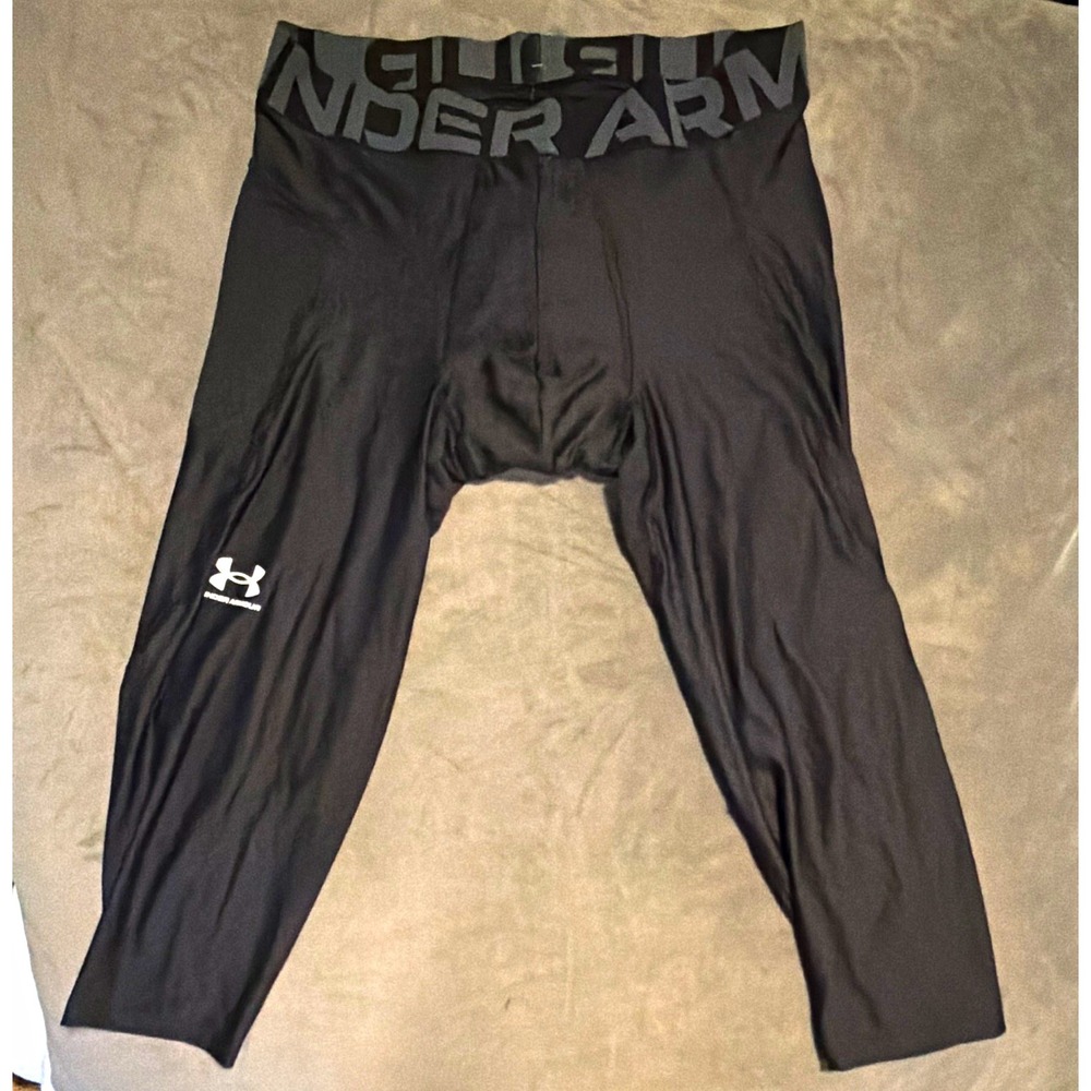 Under Armour HeatGear Armour Men's 3/4 Compression Base Layer Bottom Black XL